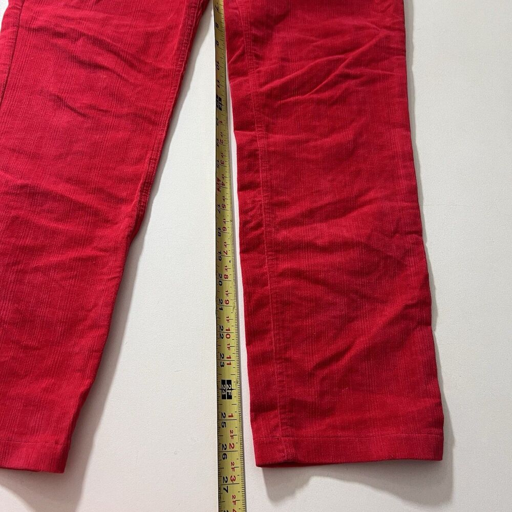 FASHION BRAND COMPANY by Penelope Gazin Pants‎ Women’s M Bright Pink Corduroy - Picture 8 of 9